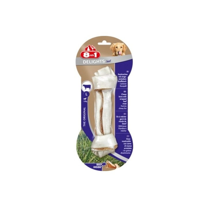 8IN1 Beef Delights Bone L 2 St.