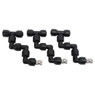 Reptilien-Mister-Düsen, 360 Grad verstellbar, Reptilien-Kühlsystem-Düsen für Gewächshaus