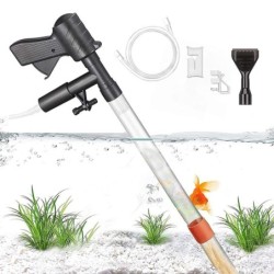 5 in 1 Aquarium Vakuum Kies Reiniger Fisch Tank Reinigung Werkzeuge Kies Vakuum für Aquarium