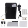 IP44 Automatische Hühnerstalltür mit Licht Infrarot Anti Clamp Timer Lichtsensor Fernbedienung
