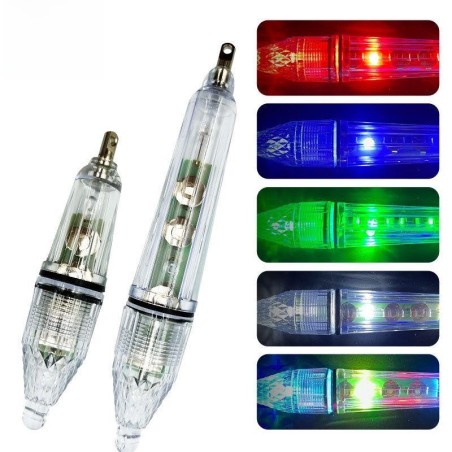 LED-Fischanlocklicht für Kalmare, Kraken und Sepien 12CM weiß