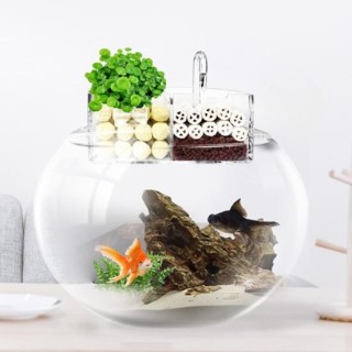 Aquarium Filter Kleiner Wasserfall Zirkulierendes Reinigendes Wasser Stumm Wasser Zirkulationsreiniger S