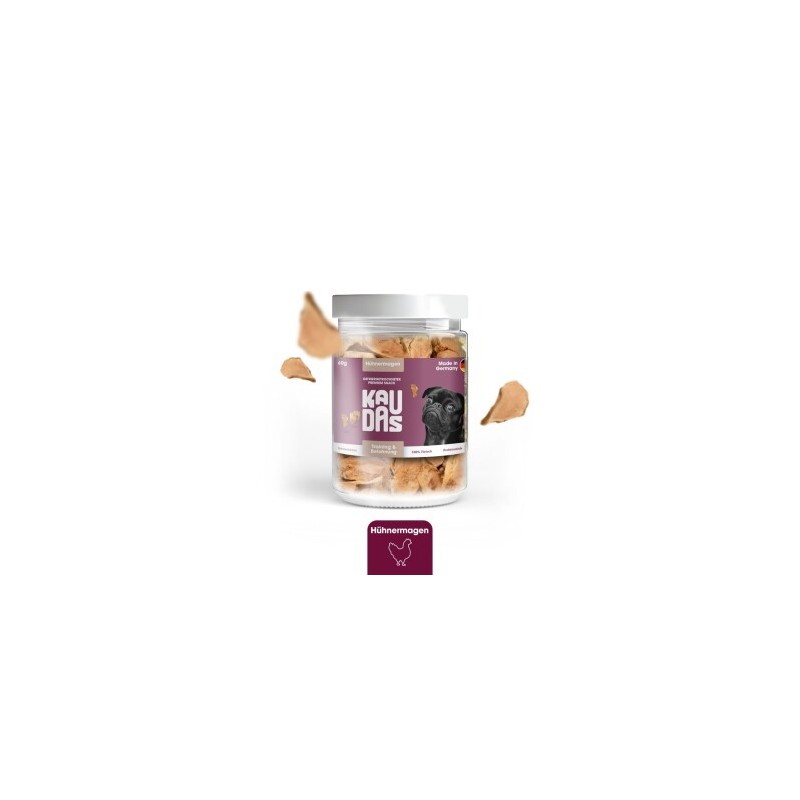 KAUDAS HühnermagenPur Natursnack 3x60g