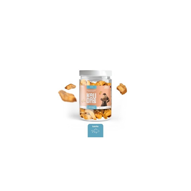 KAUDAS LachsPur Natursnack 5x50g
