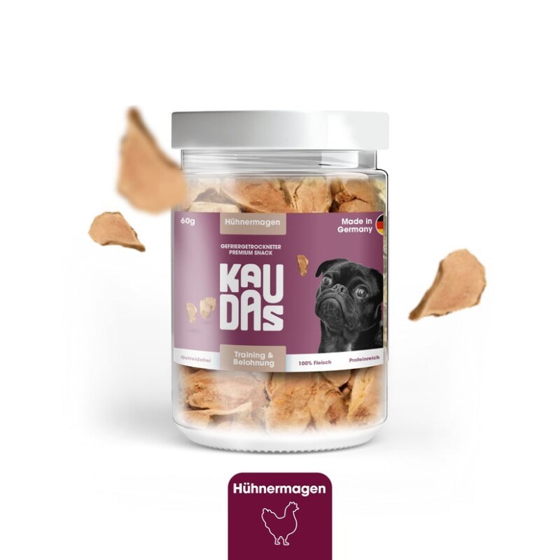 KAUDAS HühnermagenPur Natursnack 2x60g
