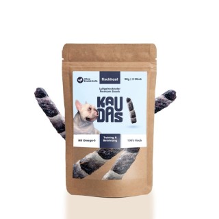 KAUDAS Fischhaut Fit-Knusper Riegel 5x50g