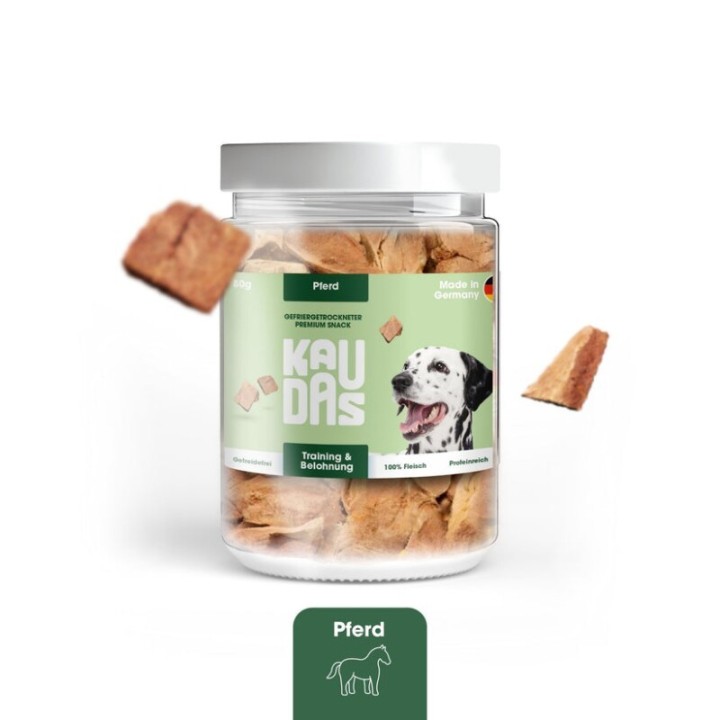 KAUDAS PferdPur Natursnack 2x80g