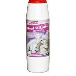 BENEK Geruchsneutralisator für Einstreu Lavendel 500 g