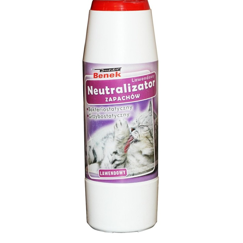BENEK Geruchsneutralisator für Einstreu Lavendel 500 g