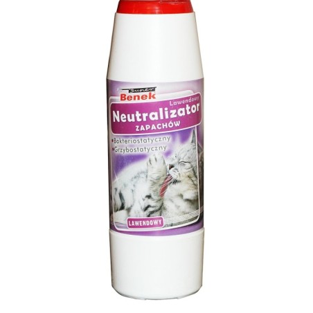BENEK Geruchsneutralisator für Einstreu Lavendel 500 g