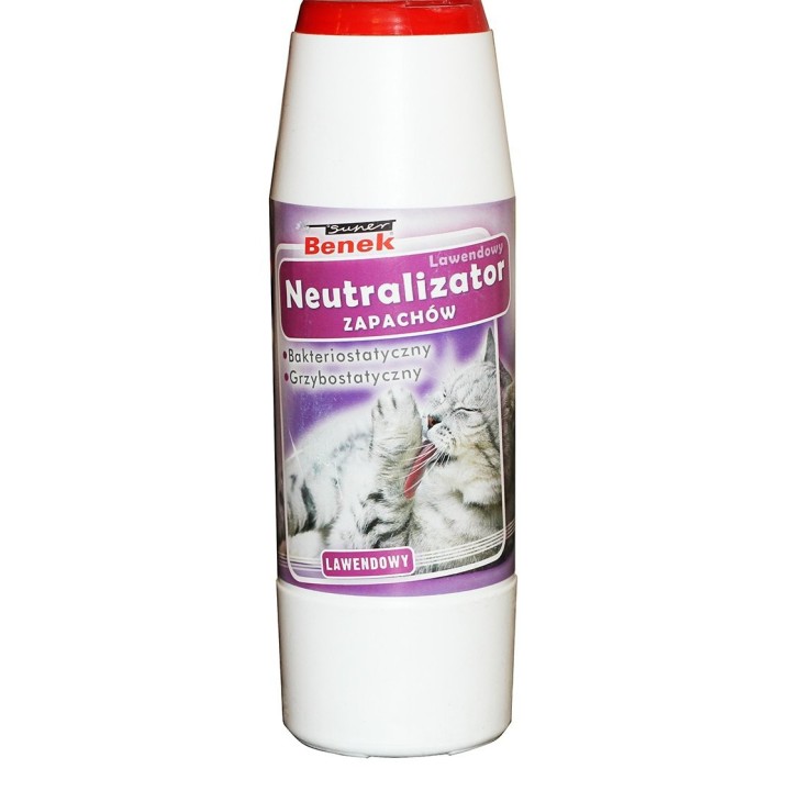 BENEK Geruchsneutralisator für Einstreu Lavendel 500 g