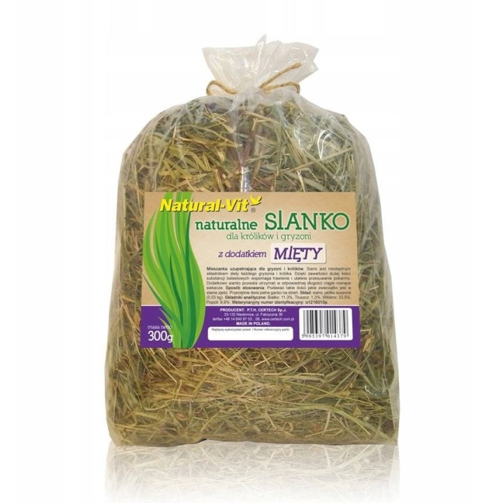 BENEK Natural-Vit Heu mit Minze 300 g