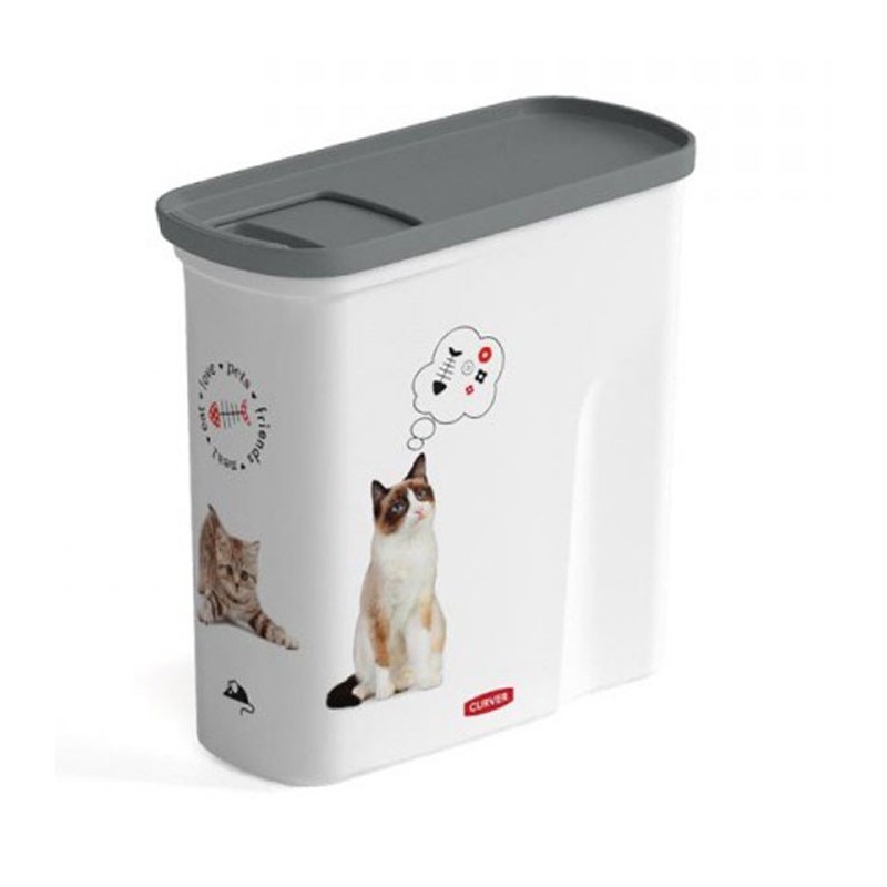 CURVER Pet-Futter-Container Futtercontainer Katze 2l