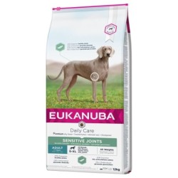 EUKANUBA Daily Care Sensitive Joints Trockenfutter für ausgewachsene Hunde mit sensiblen Gelenken 12 kg