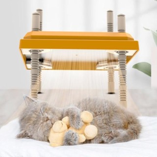 Hühnerbrüter-Heizung mit einstellbarem Höhenwinkel, energieeffizient, geräuscharm, konstante Temperatur, Küken 25*25cm EU Plu