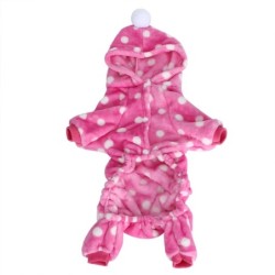 Herbst Winter Haustier Kleidung Overall Warme Pyjamas Kleidung für Hunde Katzen Kleine Tiere XL