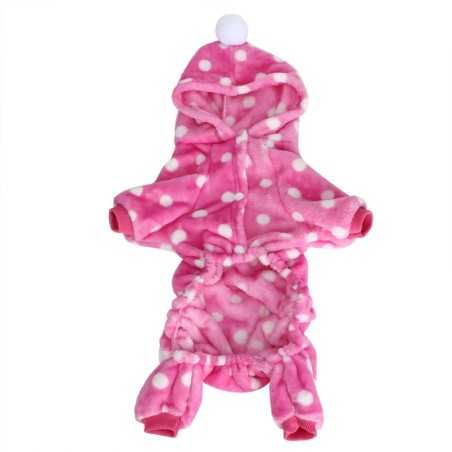 Herbst Winter Haustier Kleidung Overall Warme Pyjamas Kleidung für Hunde Katzen Kleine Tiere XL