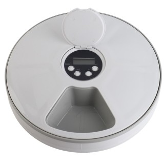 Automatischer Futterspender für Hunde, zeitgesteuert, intelligente Portionskontrolle, Hundespender mit Spracherinnerung für k