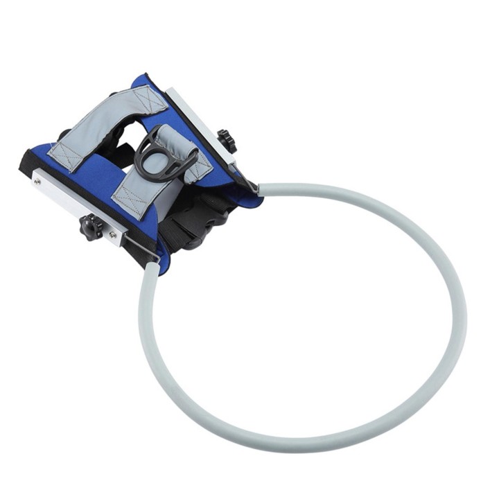 Blind Pet Halo Reflektierende Einstellbare Atmungsaktive Verhindern Kollision Blind Hund Harness Guide Gerät M Diameter 33cm/