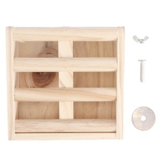 Holz Feste Kaninchen Futter Feeder Gras Krippe Rack Stehen Lebensmittel Schüssel Pet Liefert für Chinchilla