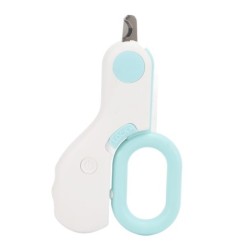 Haustier-Krallenknipser, Mini, professioneller, sicherer Hunde-Krallenschneider mit LED-Licht für Kätzchen und Welpen
