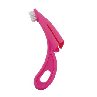 Hunde-Fingerzahnbürste mit Nylonborsten, Zahnpflege, Fingerbürste für Haustiere, Zahn- und Zahnfleischpflegeset für Hunde