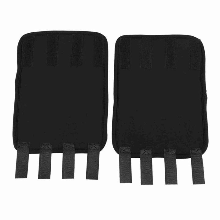 1 Paar Hunde-Vorderbeine Klammer Knie Protector Pet Chirurgische Verletzungen Bandage Wrap(Schwarz, L)