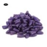 100PCS Haustier Hund Weich PVC Nagel Abdeckung Pfote Klaue Kappe Wrap Pflege Zubehör (Kristallviolett L) L