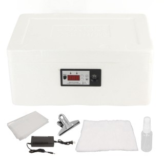 Automatischer Wasserbett-Eierinkubator, hochpräzise, geräuscharme Geflügelbrütermaschine für Eier, Enteneier