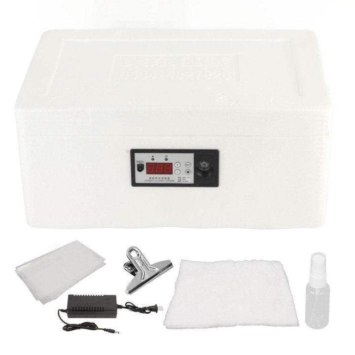 Automatischer Wasserbett-Eierinkubator, hochpräzise, geräuscharme Geflügelbrütermaschine für Eier, Enteneier