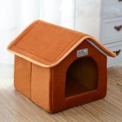 Faltbares Hundehaus, Zwingernest, Bettmatte, weich, warm, für den Winter, Hundewelpen, Sofakissen, Haus, Hunde- und Katzenbet