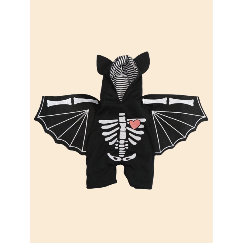 wholesale Hunde-Fledermaus-Kleidung Halloween-Haustierkostüme Fledermausflügel für kleine, mittelgroße und große Hunde S schw