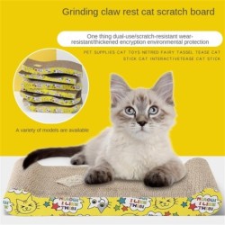 Neue Schüssel Katzenschaber Krallenschärfer Karton Wellpappe Kratzfestes Katzenkratzbrett Katzenspielzeug Sofakissen Bett Sen