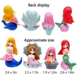 Interessante Aquarium-Dekoration, DIY-Meerjungfrau, kreative Cartoon-Puppe, Mikro-Landschaft, Wassertank, Aquarium, Landschaf