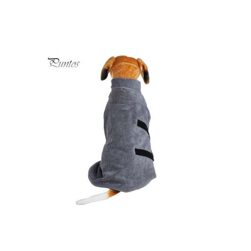 Hundebademantel, super saugfähig, schnell trocknend, Hundebadetuch, verstellbar, Mikrofaser, Trockenmantel für Hunde, Morgenm