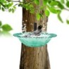 Vogelbad-Futtertablett für den Außenbereich, robuste Konstruktion, leicht zu reinigen, einfache Installation, abnehmbare Koli