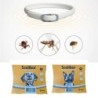 12 Monate, Weiß, Antiparasitenhalsband, Anti-Floh, Anti-Zecken, Leishmaniose, Für kleine und mittelgroße Hunde One Size