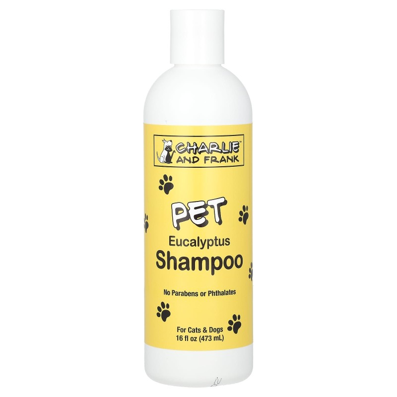 Charlie and Frank, Haustiershampoo für Katzen und Hunde, Eukalyptusduft, 16 fl oz (473 ml)