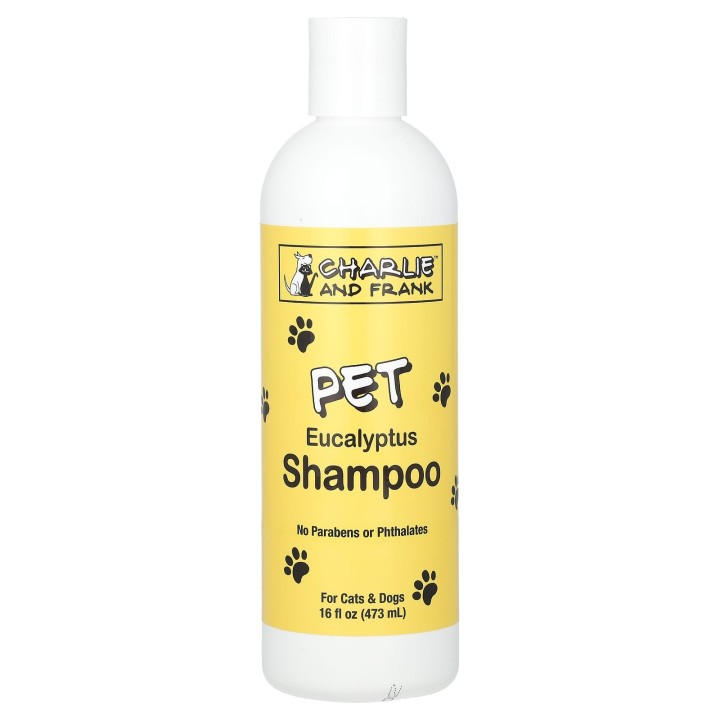 Charlie and Frank, Haustiershampoo für Katzen und Hunde, Eukalyptusduft, 16 fl oz (473 ml)