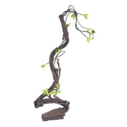 Künstliche Reptilien Rebe Kletterer Dschungel Wald Biegung Zweig Terrarium Käfig Dekor (S)