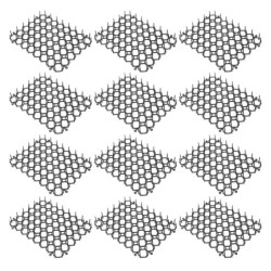 12Pcs Katze Scat Matte Haustier Freundliche Schutz Graben Stopper Spike Abweisend Abschreckung Matte für Indoor