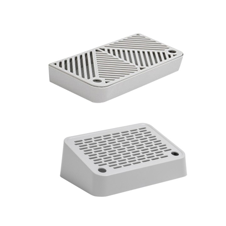 Fußbrett für Katzentoilette, leicht zu reinigendes Katzentoilettenzubehör für mehrere Katzen, für Katzentoilette, Katzentoile