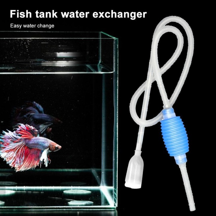 Aquarium Aquarium Saugschlauch Siphon Aquarium Siphon Vakuum Kies Wasserfilter Reiniger Siphon Pumpe Manueller Reiniger Wechs