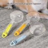 Futterschaufel für Haustiere, Fassungsvermögen 200 ml, multifunktionaler Getreidelöffel für Hunde-, Katzen- und Vogelfutter,