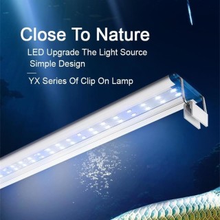 1PC Extensible Wasserdichte Clip auf Lampe Für Aquarium Super Slim LED Aquarium Beleuchtung Wasserpflanze Licht