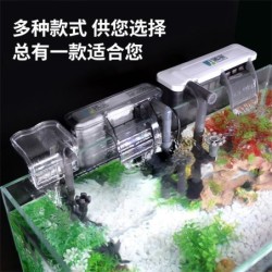 Aquariumfilter, an der Wand montierter Wasserfallfilter, drei-in-eins-Sauerstoffpumpe für externe Aquarien, Filter für kleine