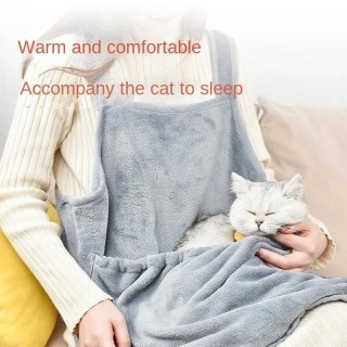 Haustier-Tragetasche für draußen, für Reisen, kleine Katzen und Hunde, zum Aufhängen, Brusttasche, Winter, Plüsch, für Hausti