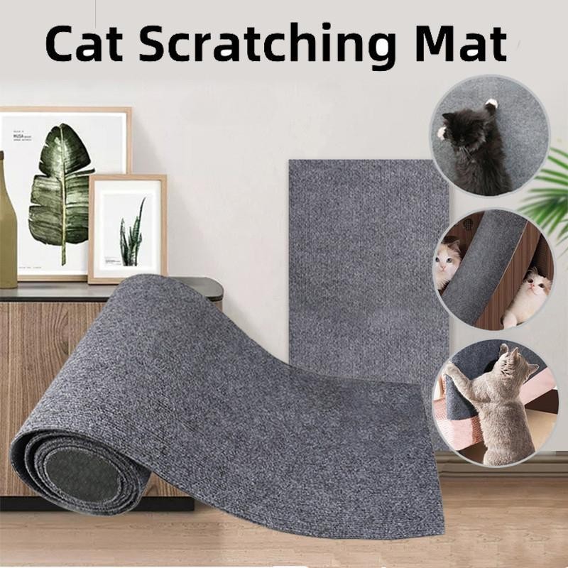 Selbstklebende Katzenkratzmatte, langlebiger Sisal-Möbelschutz, DIY, anpassbares Katzenkratzpad zum Schutz von Couch und Sofa