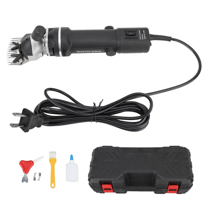 Elektrische Schafschere, 320 W, hohe Leistung, 2400 U/min, arbeitssparende Tierpflegeschere für den Bauernhof, US-Stecker