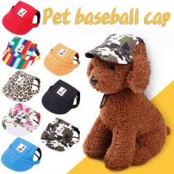 Hunde-Baseballmütze, Outdoor-Haustier-Sonnenhut, Sommer-Segeltuch-Visier, Welpe S